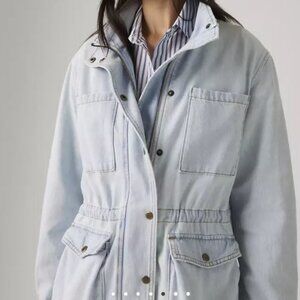 Levis Karlie Utility Jacket Desert Recharge - Medium Wash NWT Small